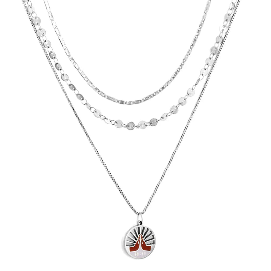 Accesorio Doble Palma Colorido Steel